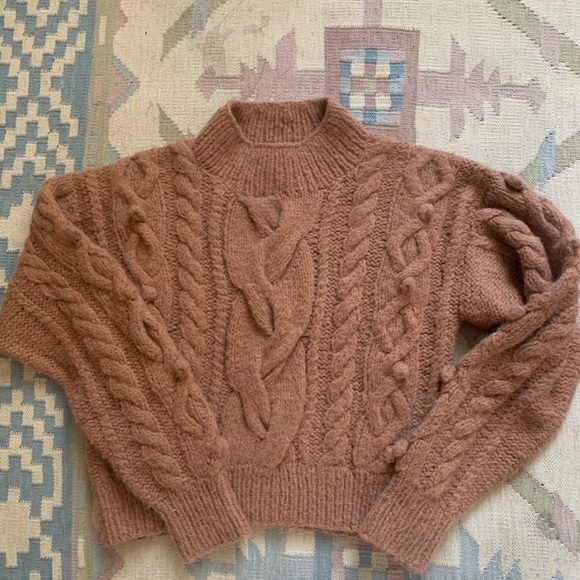 Doen Sweaters - Doen Celosia Sweater in Agate in XS/S